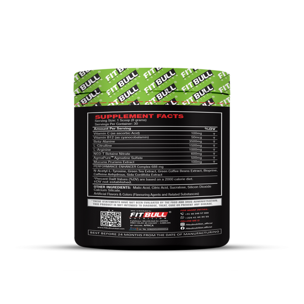 Incensed Preworkout