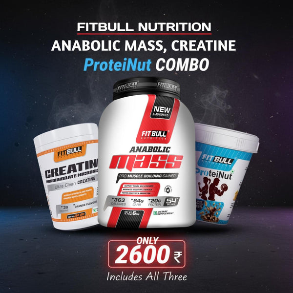 Fitbul Nutrition Anabolic+Creatine+Proteinut Combo